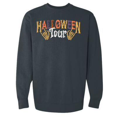 Halloween Tour  - Comfort Colors Ring Spun Crewneck Sweatshirt Thumbnail