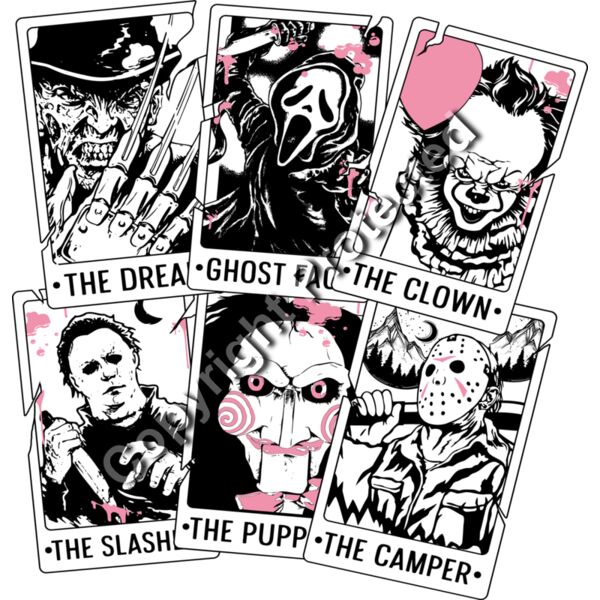 Horror Movie Cards Thumbnail
