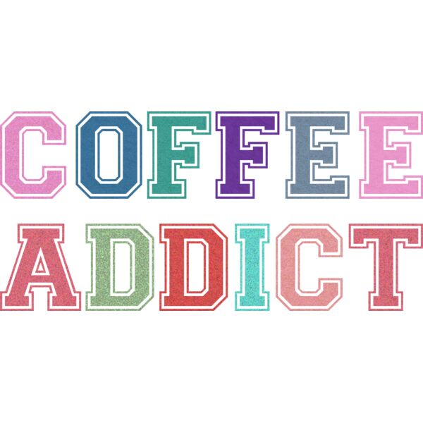 Coffee Addict Faux Chenille Thumbnail