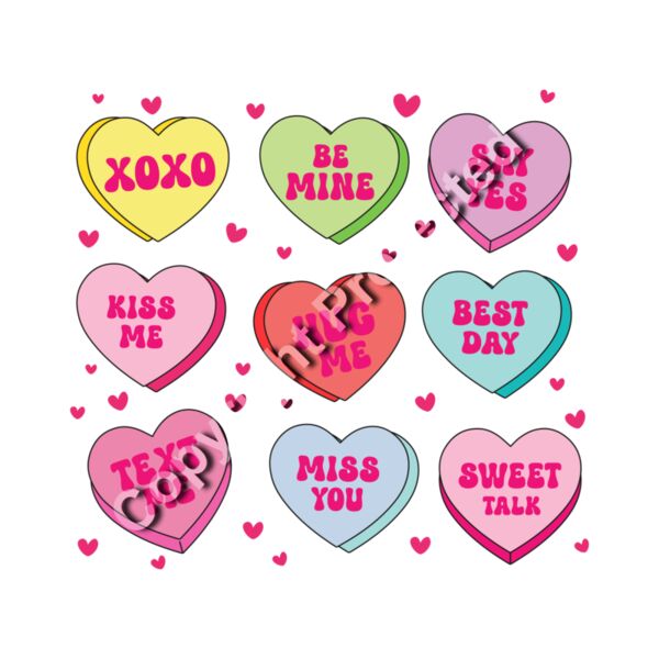 Valentine's Day Candy Hearts  Thumbnail