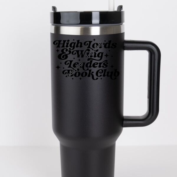 Decoratable RoadSip Stainless Steel Tumbler with Handle and Sip 40 oz. Thumbnail