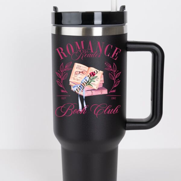 Decoratable RoadSip Stainless Steel Tumbler with Handle and Sip 40 oz. Thumbnail