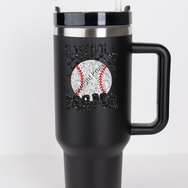 Decoratable RoadSip Stainless Steel Tumbler with Handle and Sip 40 oz. Thumbnail