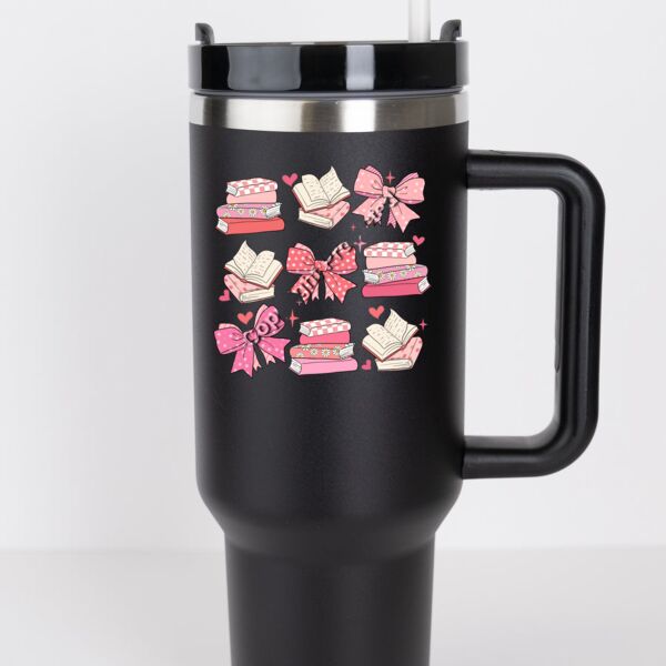 Decoratable RoadSip Stainless Steel Tumbler with Handle and Sip 40 oz. Thumbnail