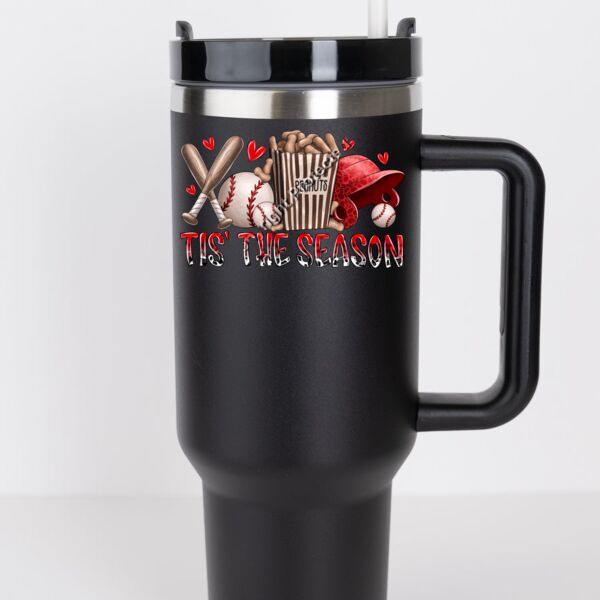 Decoratable RoadSip Stainless Steel Tumbler with Handle and Sip 40 oz. Thumbnail