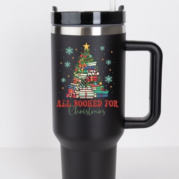 Decoratable RoadSip Stainless Steel Tumbler with Handle and Sip 40 oz. Thumbnail