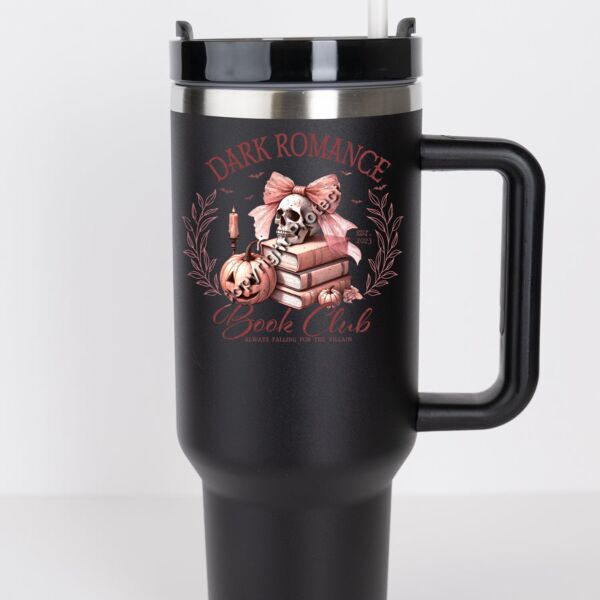 Decoratable RoadSip Stainless Steel Tumbler with Handle and Sip 40 oz. Thumbnail