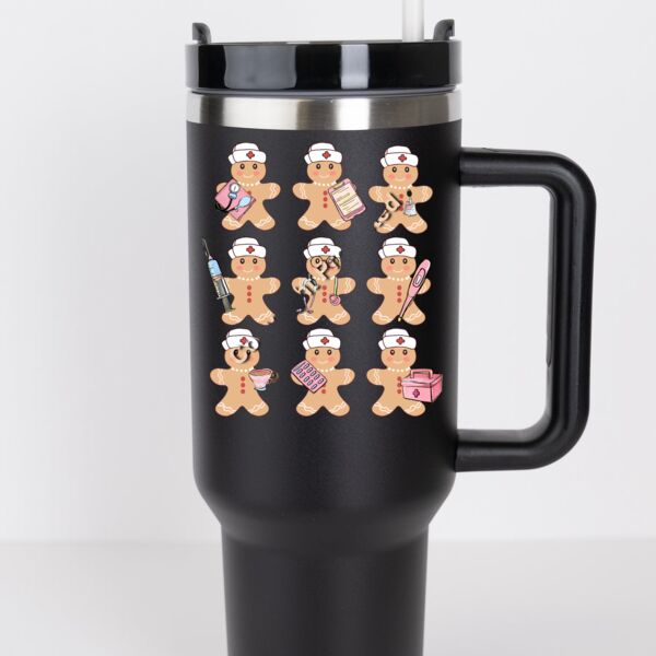 Decoratable RoadSip Stainless Steel Tumbler with Handle and Sip 40 oz. Thumbnail