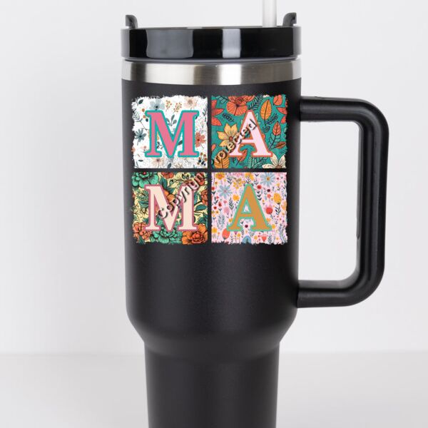 Decoratable RoadSip Stainless Steel Tumbler with Handle and Sip 40 oz. Thumbnail