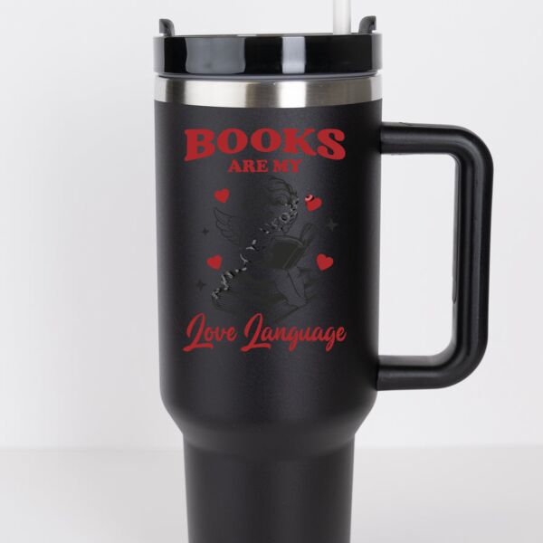 Decoratable RoadSip Stainless Steel Tumbler with Handle and Sip 40 oz. Thumbnail