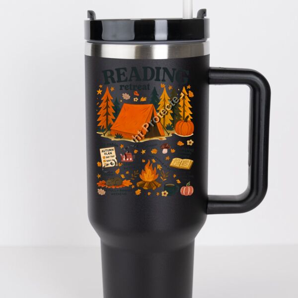 Decoratable RoadSip Stainless Steel Tumbler with Handle and Sip 40 oz. Thumbnail